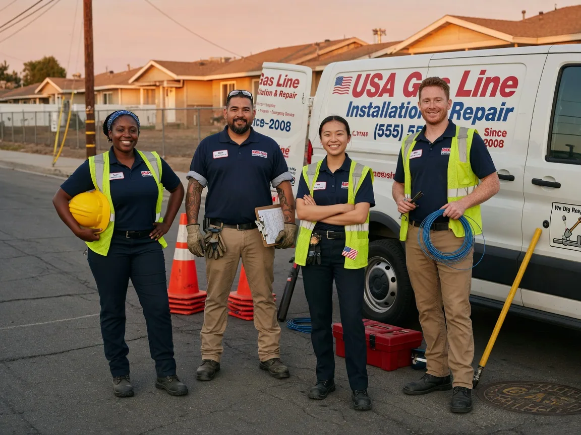 Gas Line Installation company in Forest Hill, LA